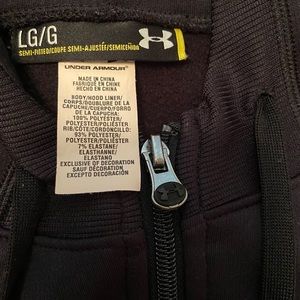 Under armor fleece zip up.